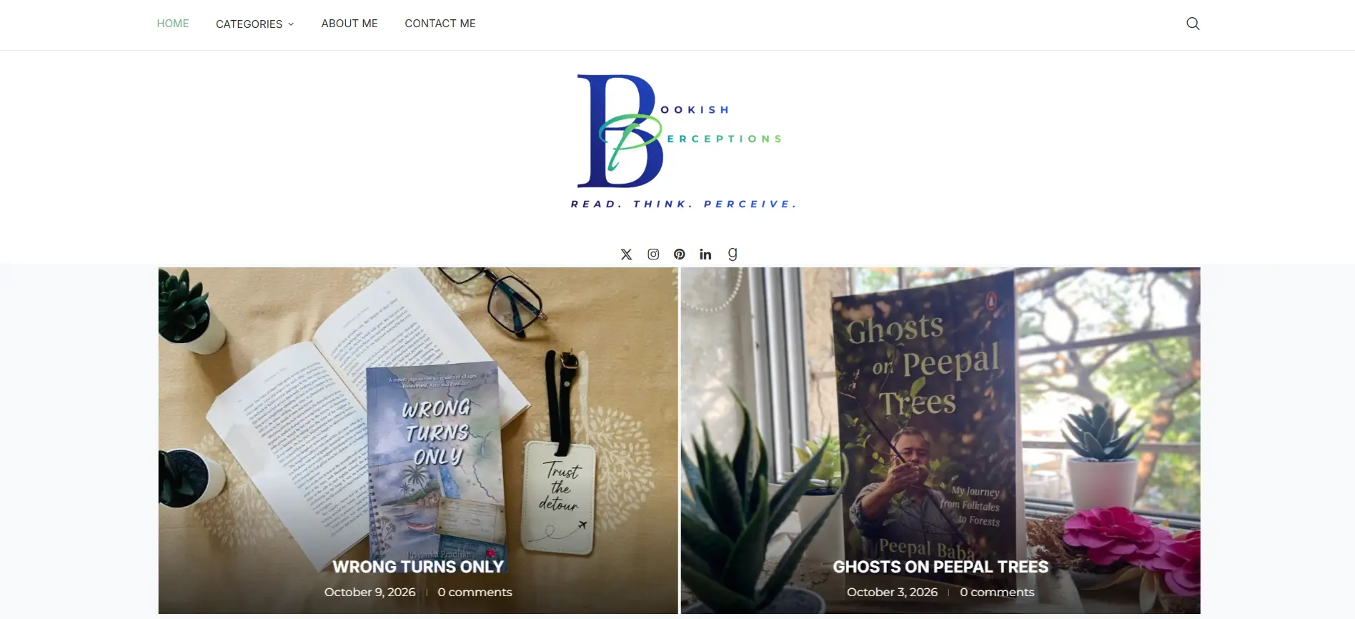 Bookish Perceptions Literary & Review Platform